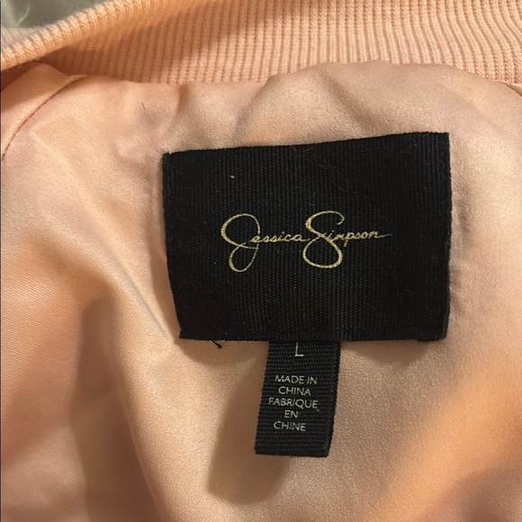 Jessica Simpson Pink Teddy Jacket Cozy Faux Fur - Picture 2 of 7